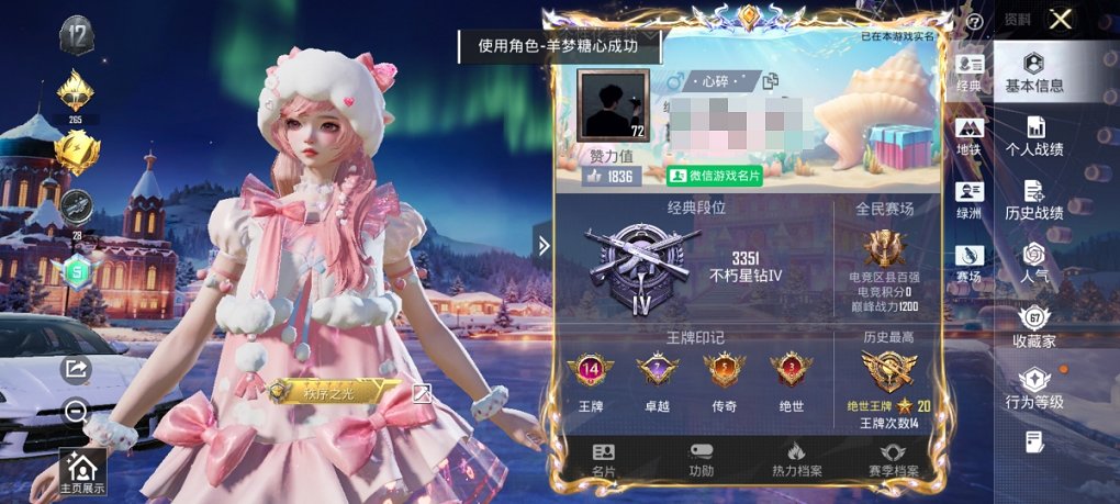 HPCMW3420953和平精英账号详情图18 HPCMW3420953和平精英账号详情图18