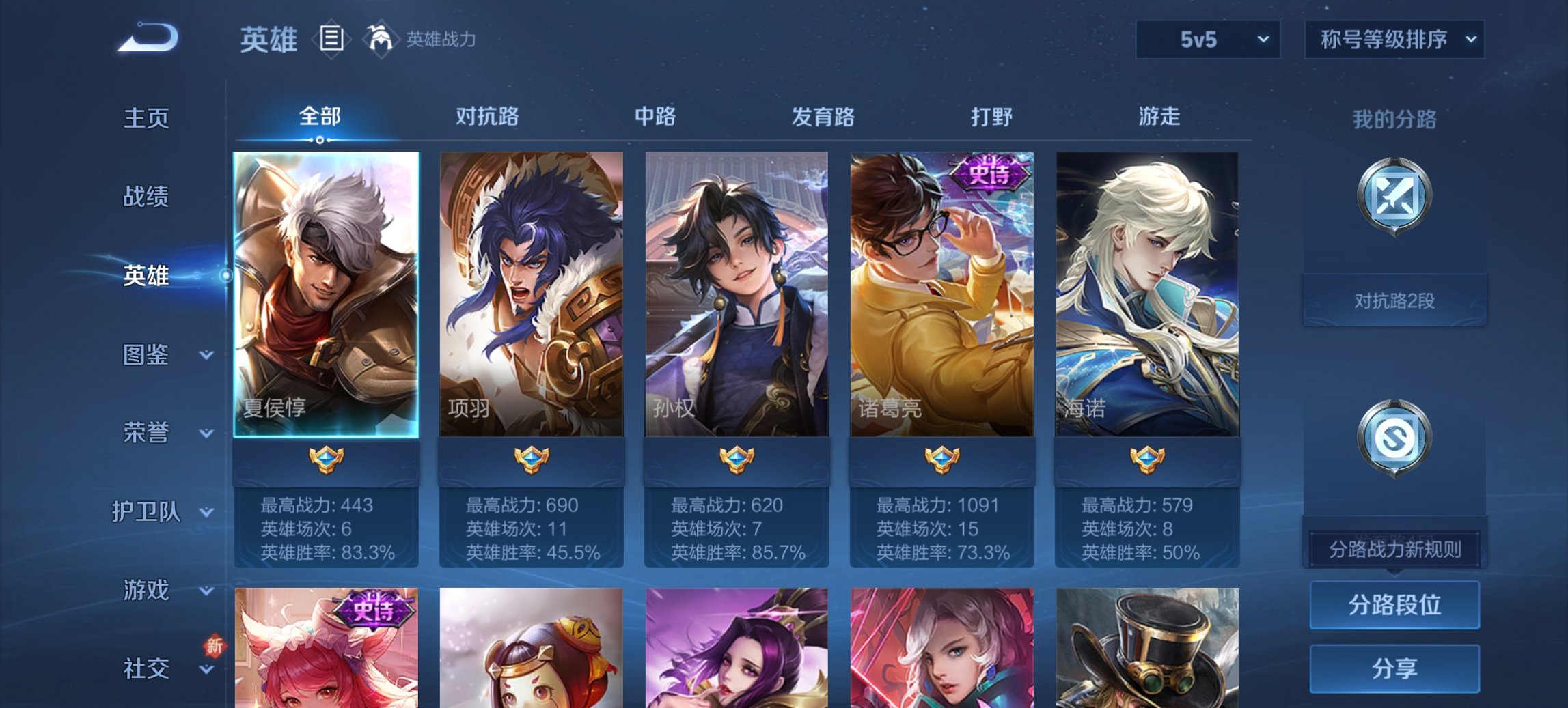 WZCMW3410627王者荣耀账号详情图4