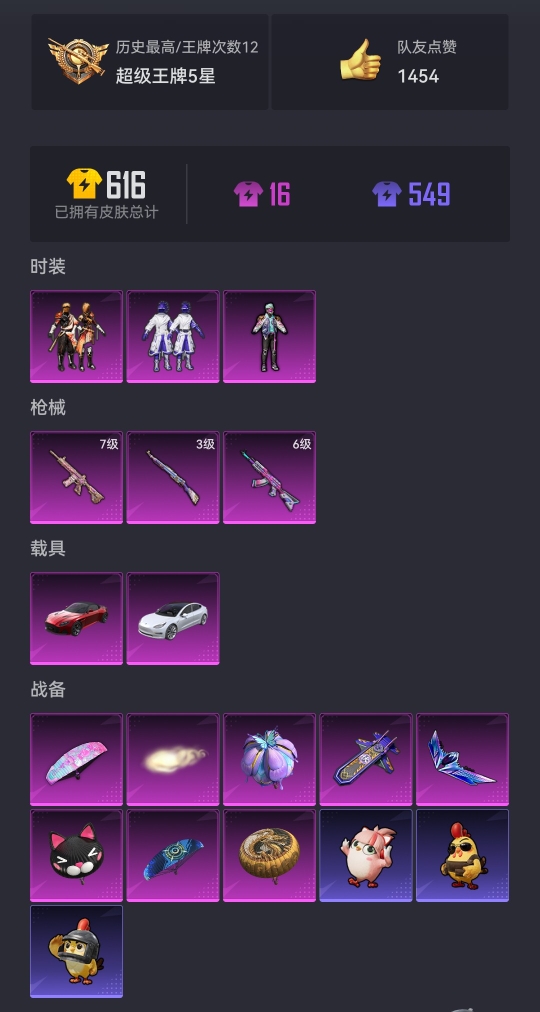 HPCMW3420967和平精英账号详情图16 HPCMW3420967和平精英账号详情图16