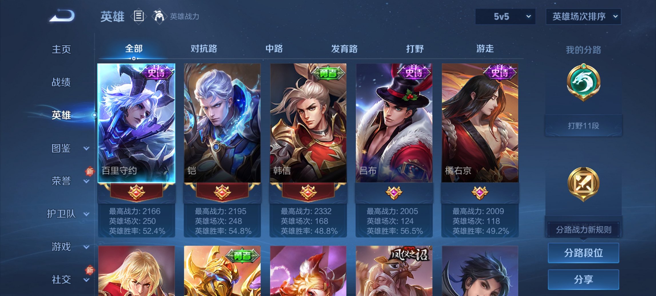 WZCMW3410695王者荣耀账号详情图5