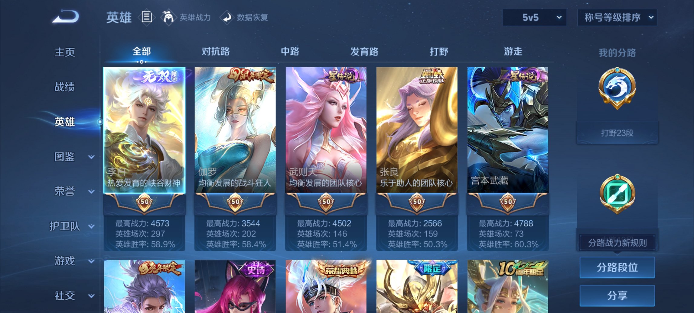 WZCMW3412611王者荣耀账号详情图6