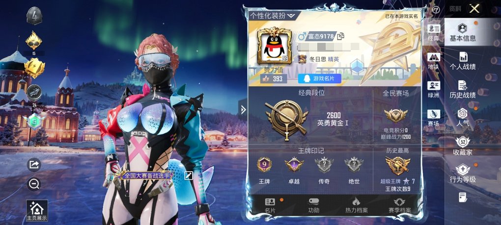 HPCMW3435854和平精英账号详情图2