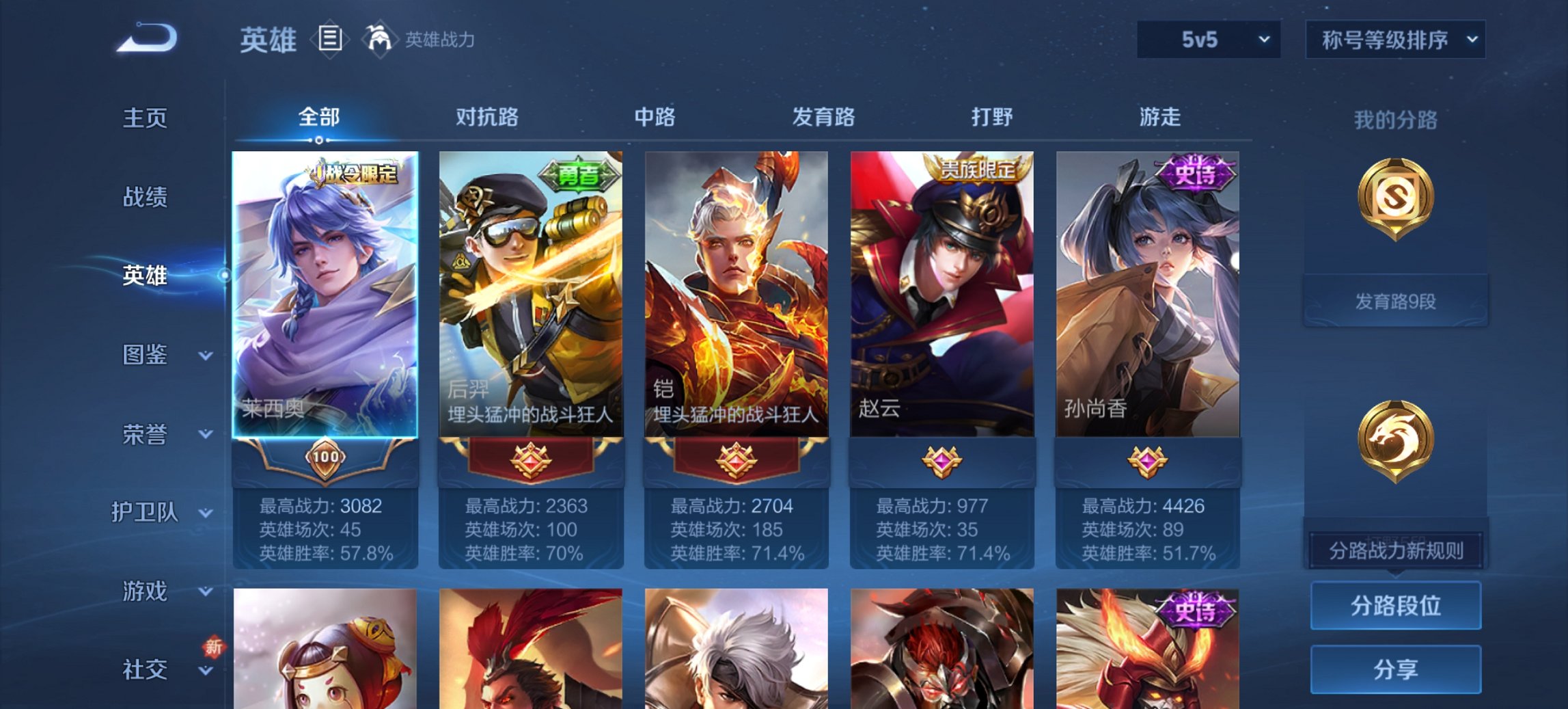 WZCMW3419545王者荣耀账号详情图4