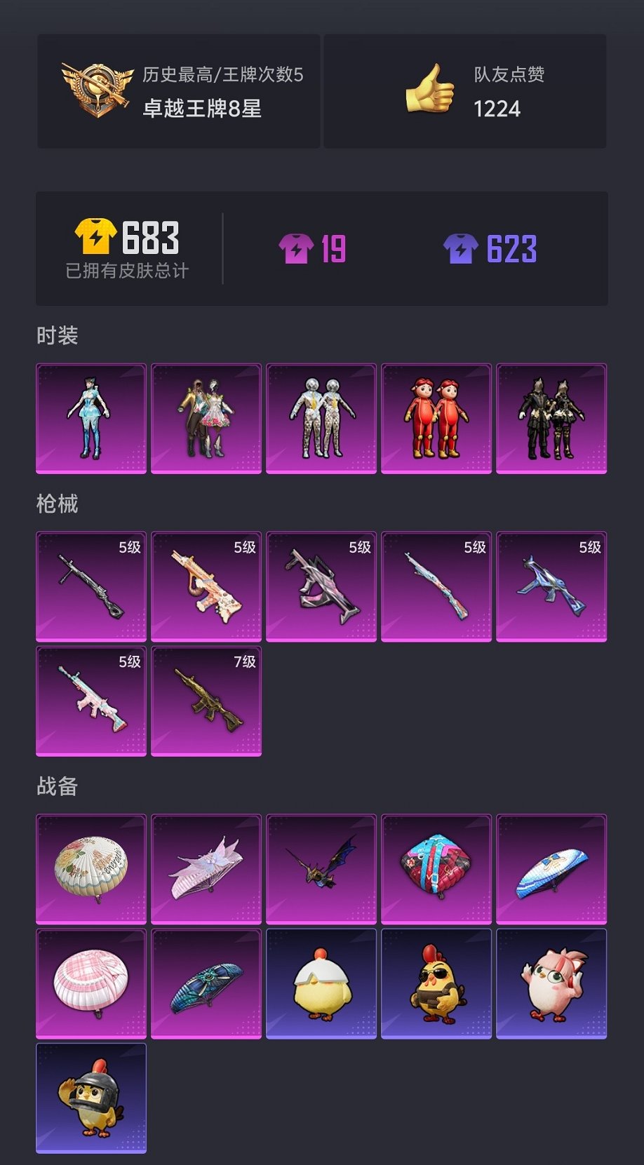 HPCMW3435859和平精英账号详情图19 HPCMW3435859和平精英账号详情图19