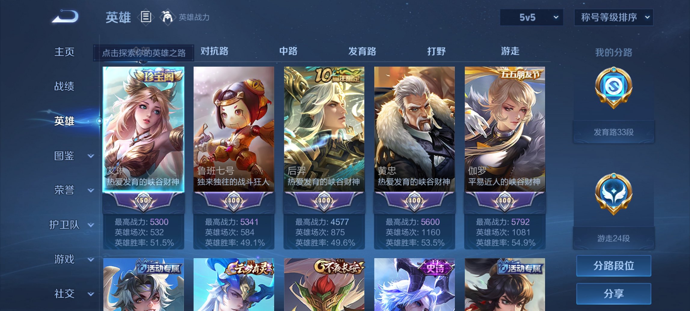 WZCMW3453867王者荣耀账号详情图8