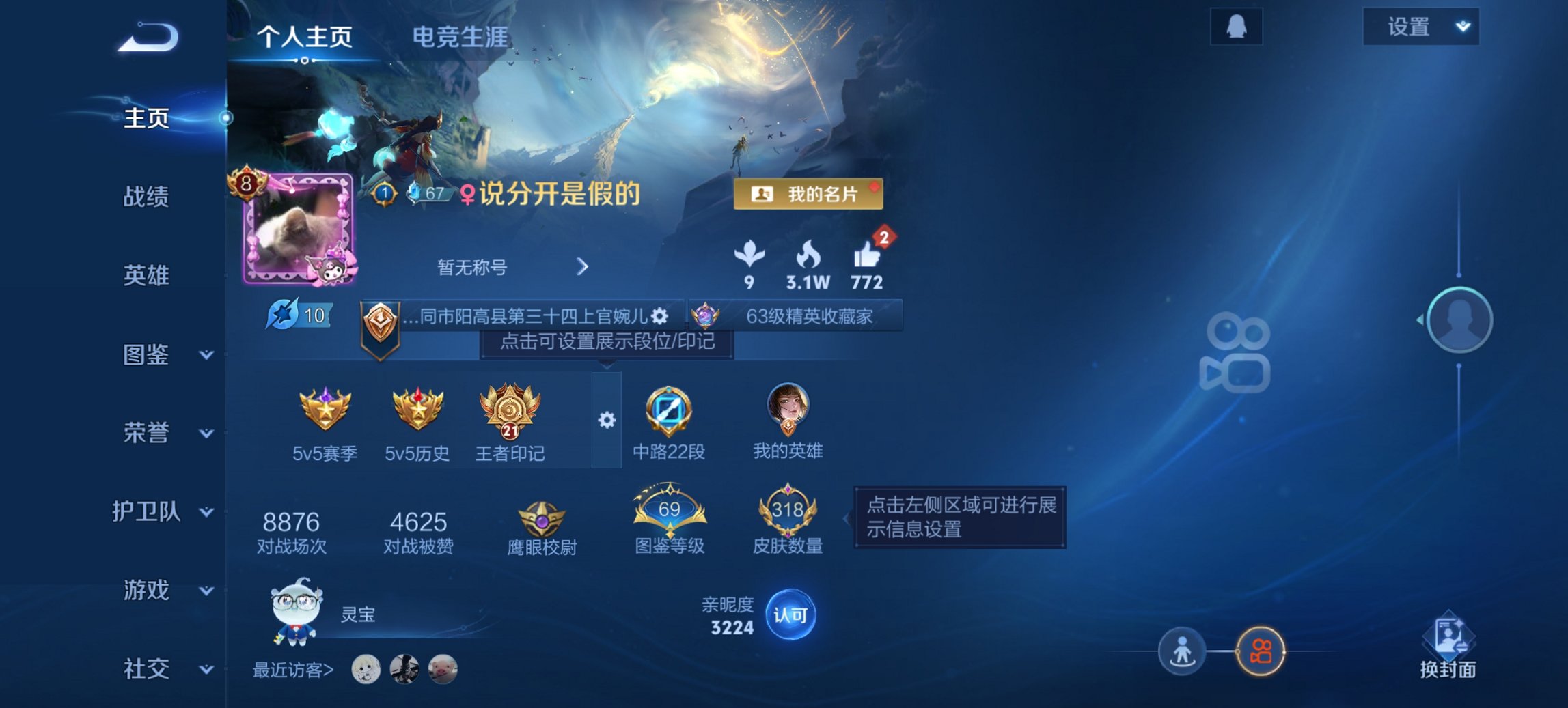 王者荣耀账号安卓QQ125英雄-318皮肤-可二次【318皮肤1水晶11传说2星元白虎志凤求凰神威 秒换绑不用等】安卓Q