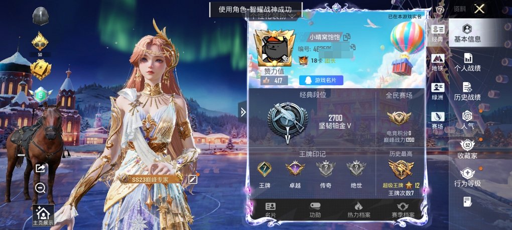 HPCMW3433745和平精英账号详情图2