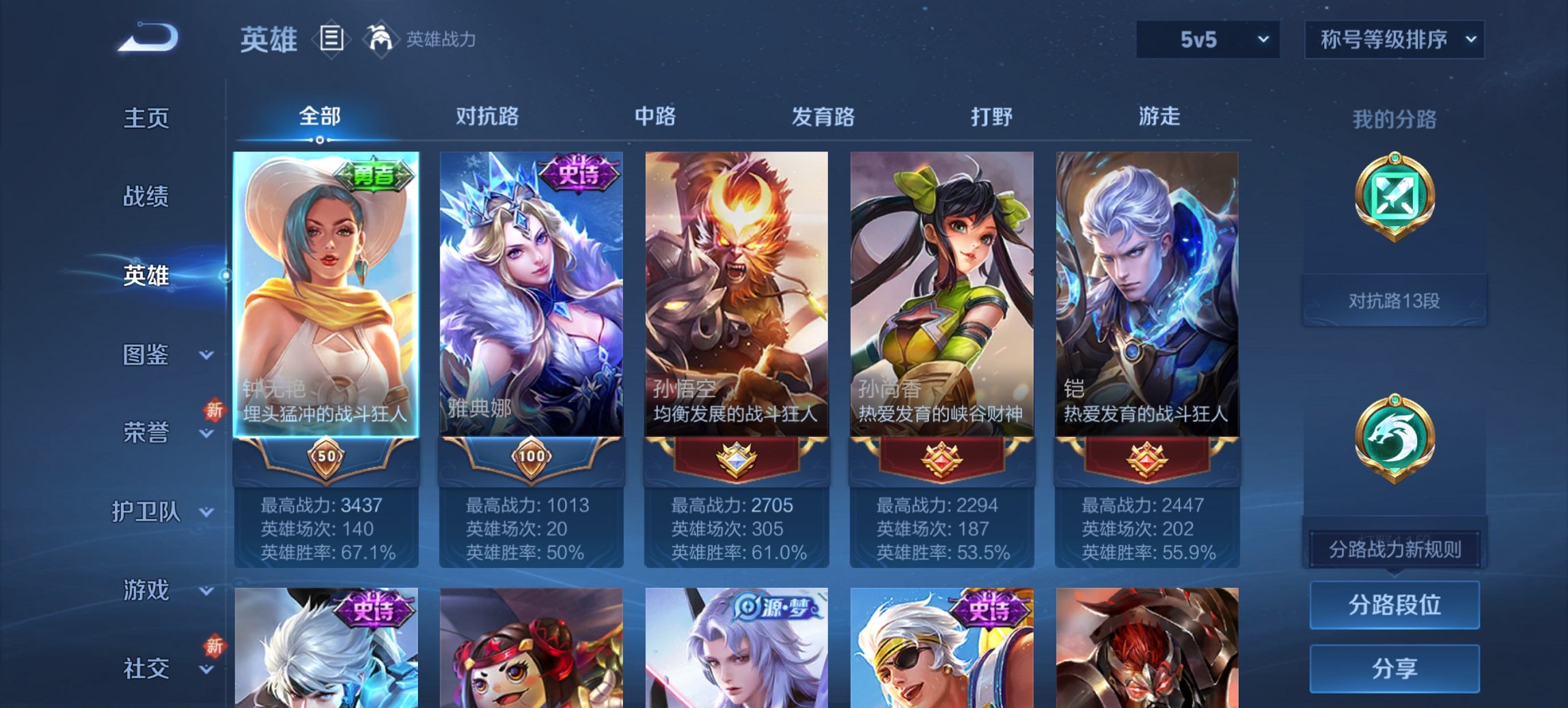 WZCMW3437275王者荣耀账号详情图8