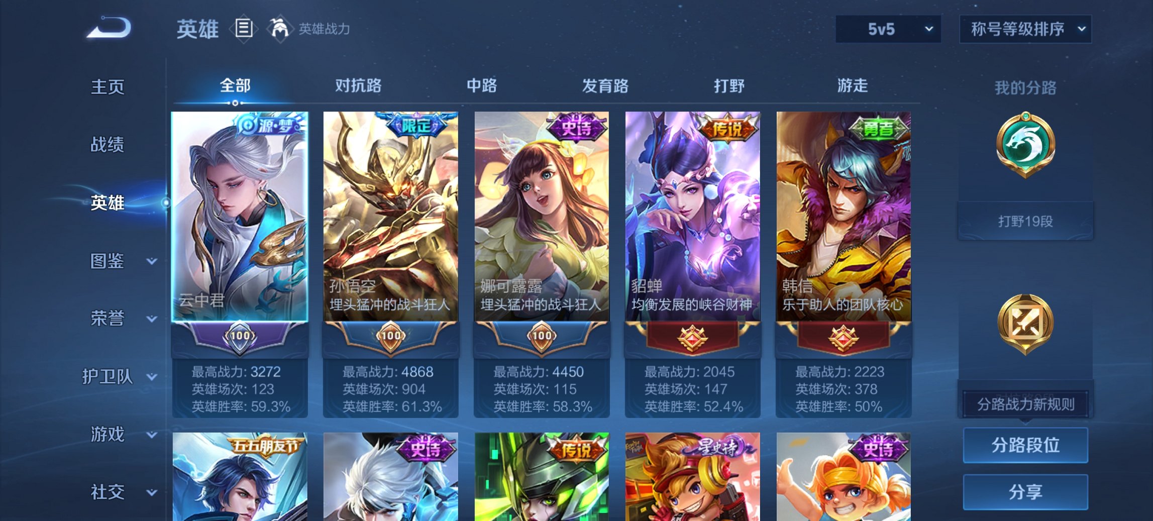 WZCMW3439624王者荣耀账号详情图2