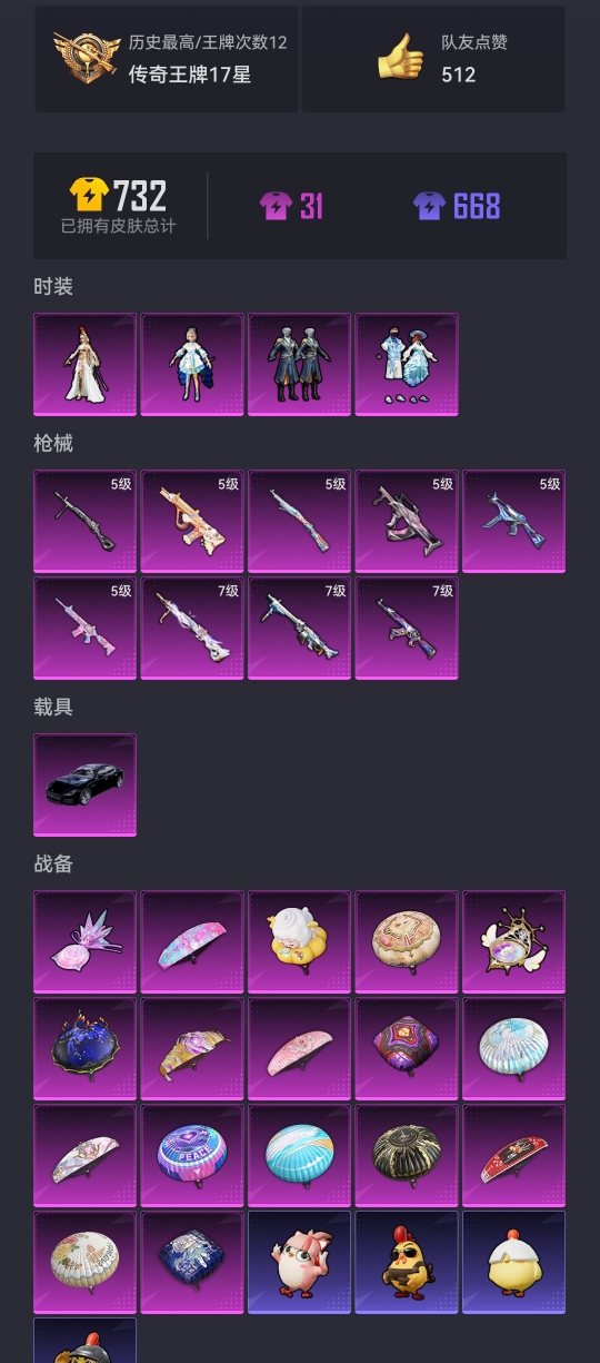 HPCMW3434981和平精英账号详情图16 HPCMW3434981和平精英账号详情图16