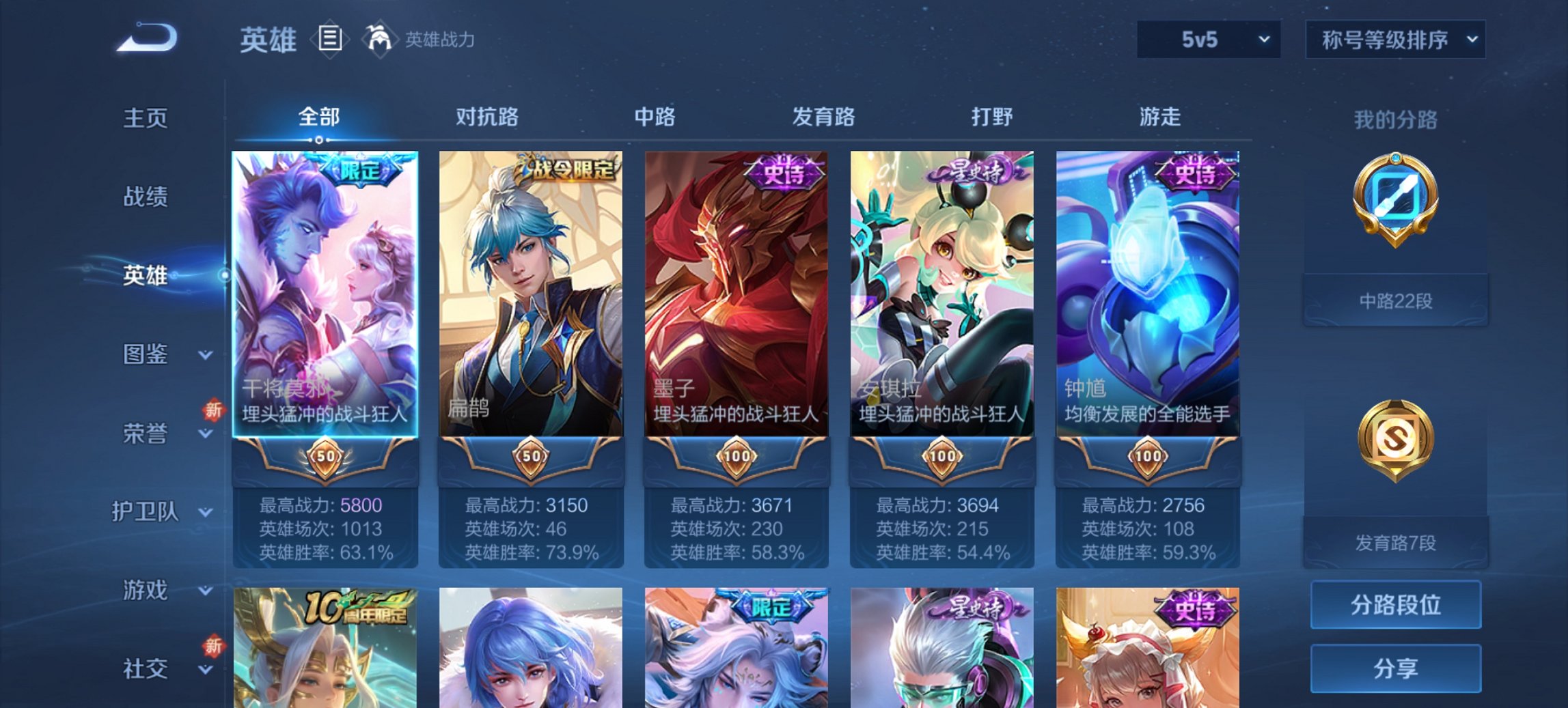 WZCMW3439653王者荣耀账号详情图6