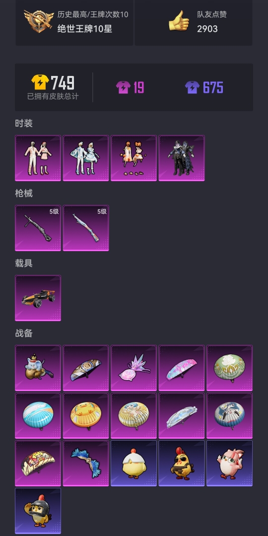 HPCMW3434938和平精英账号详情图19