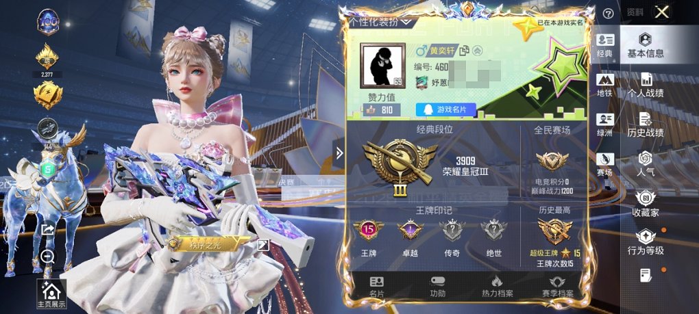 HPCMW3438305和平精英账号详情图14