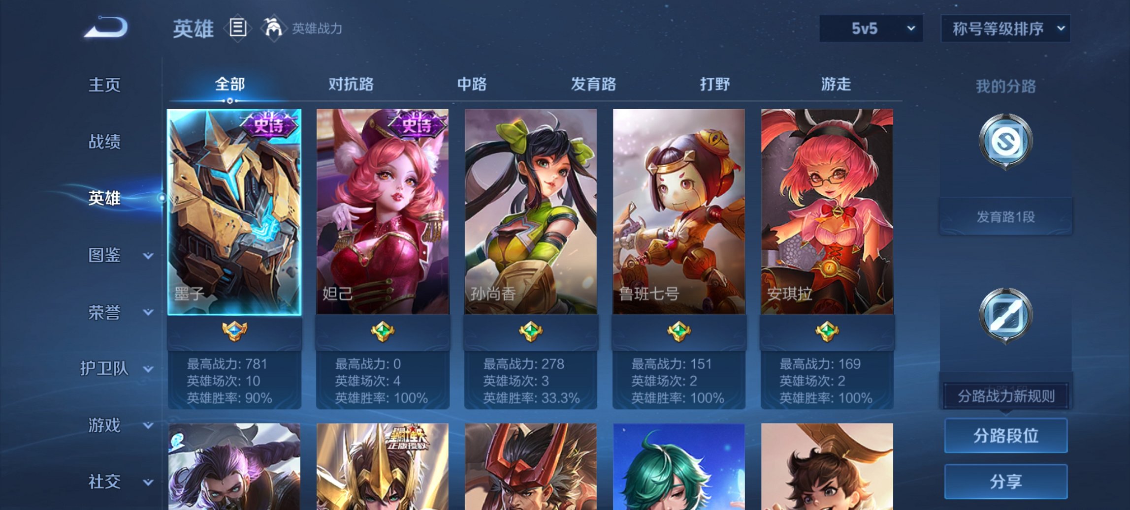 WZCMW3448280王者荣耀账号详情图8