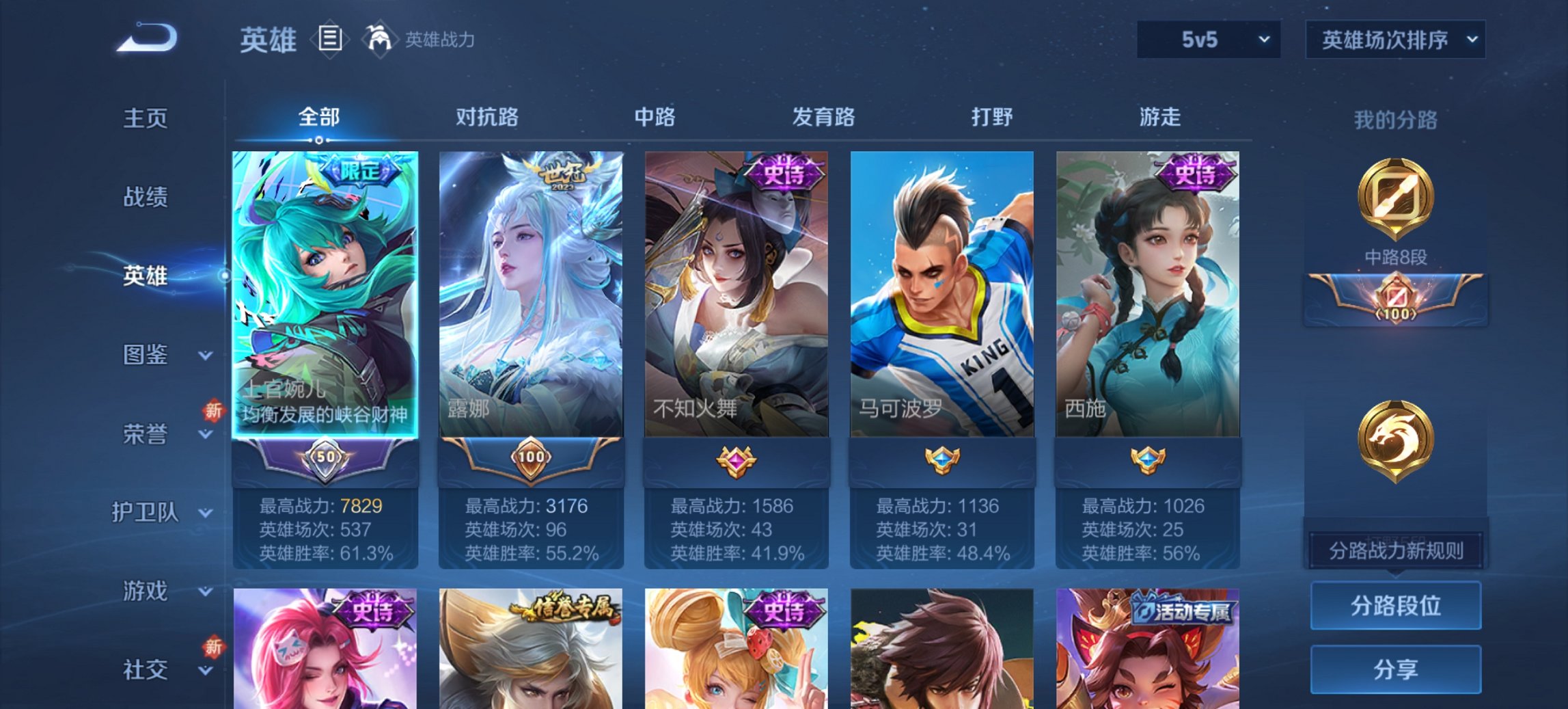 WZCMW3448268王者荣耀账号详情图7