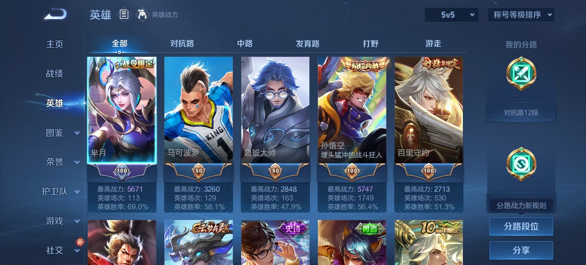 WZCMW3448229王者荣耀账号详情图3