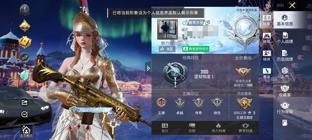 HPCMW3437382和平精英账号详情图24