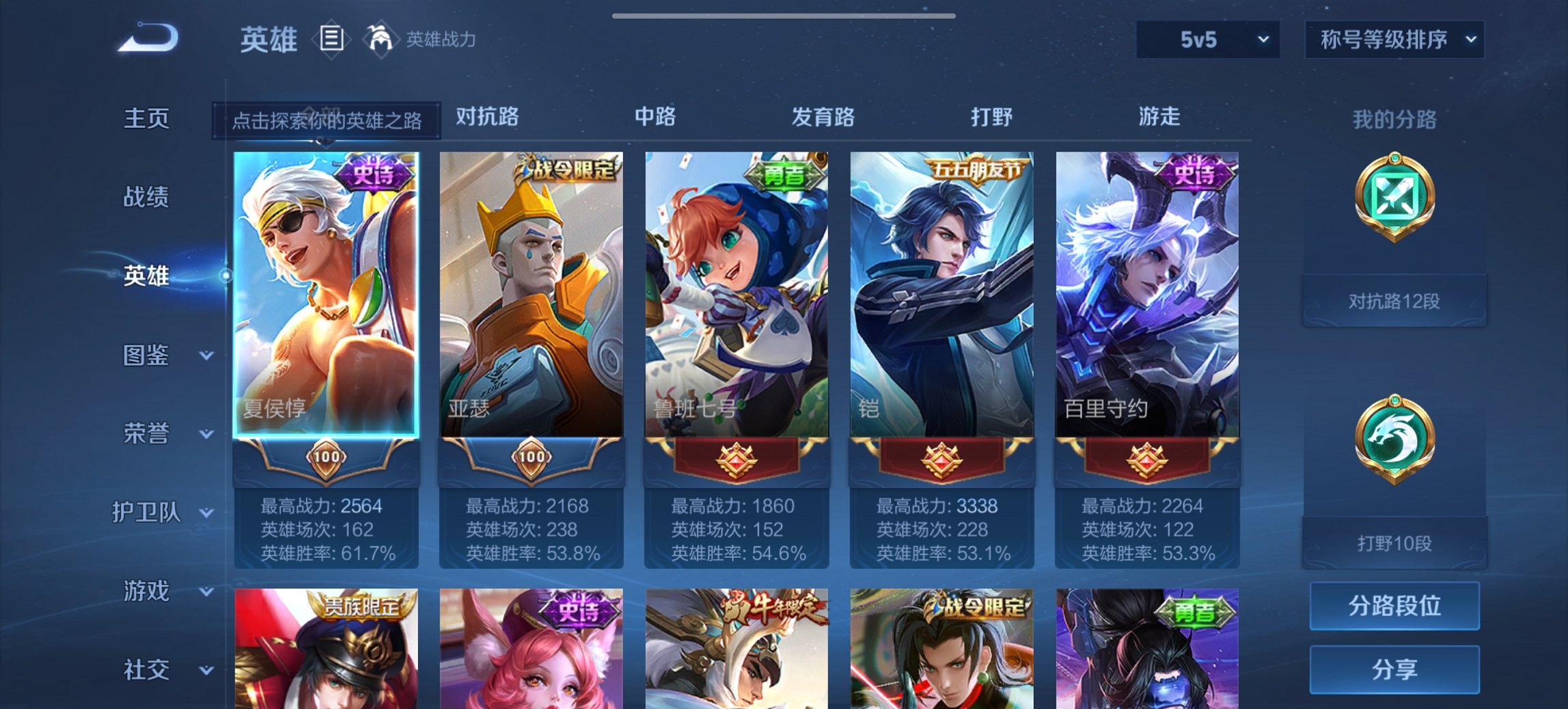 WZCMW3453529王者荣耀账号详情图6