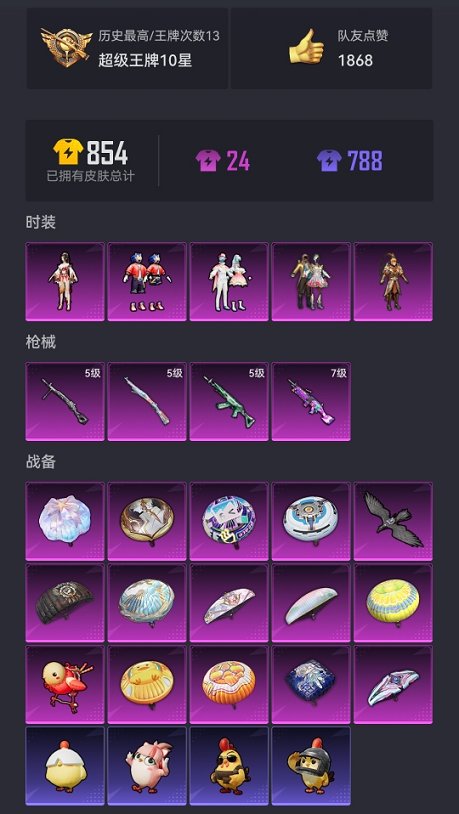 HPCMW3443133和平精英账号详情图19