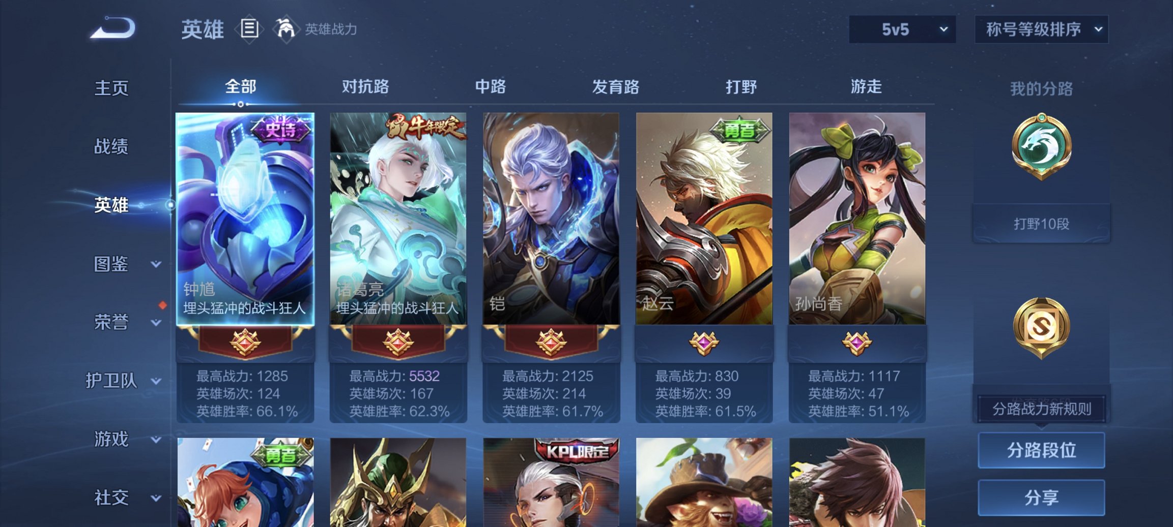 WZCMW3460000王者荣耀账号详情图2