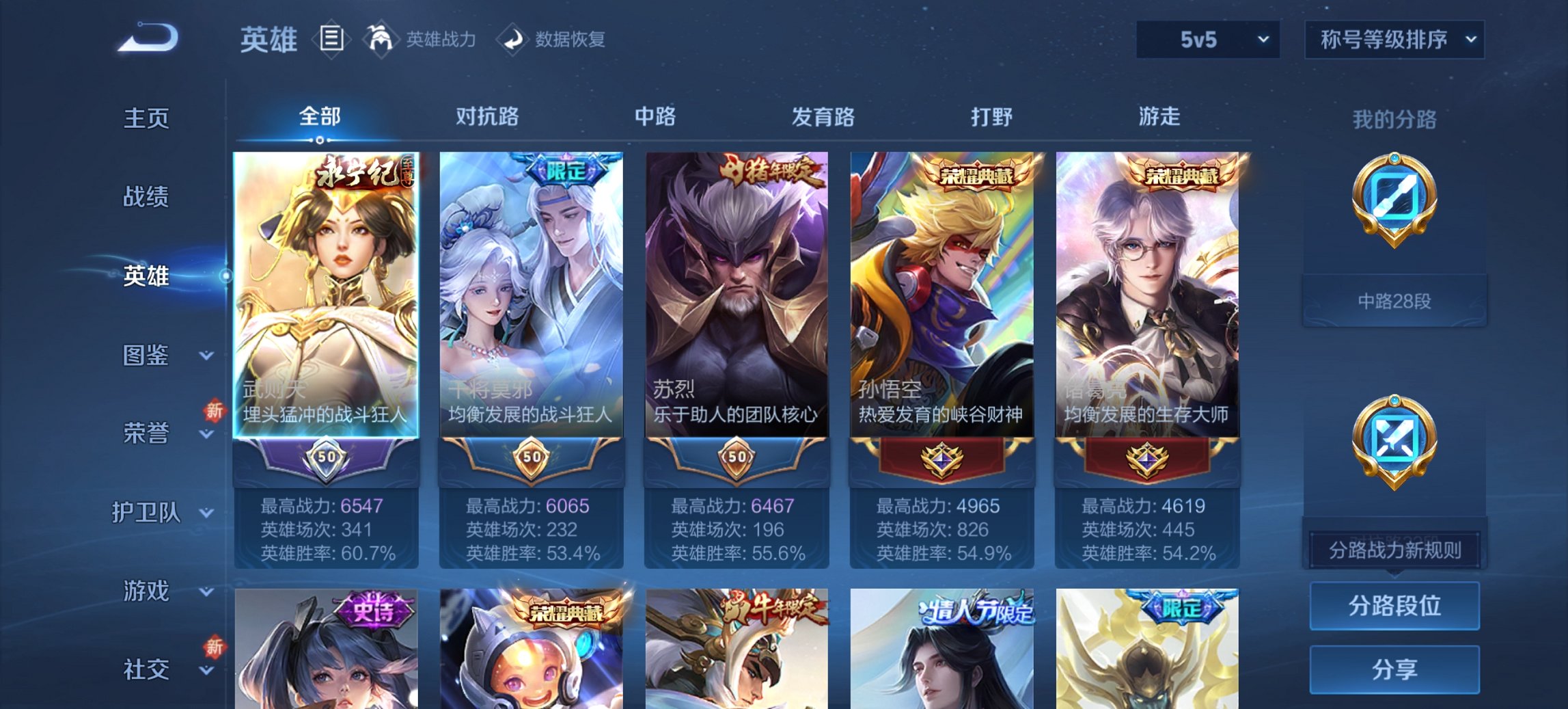 WZCMW3460033王者荣耀账号详情图4