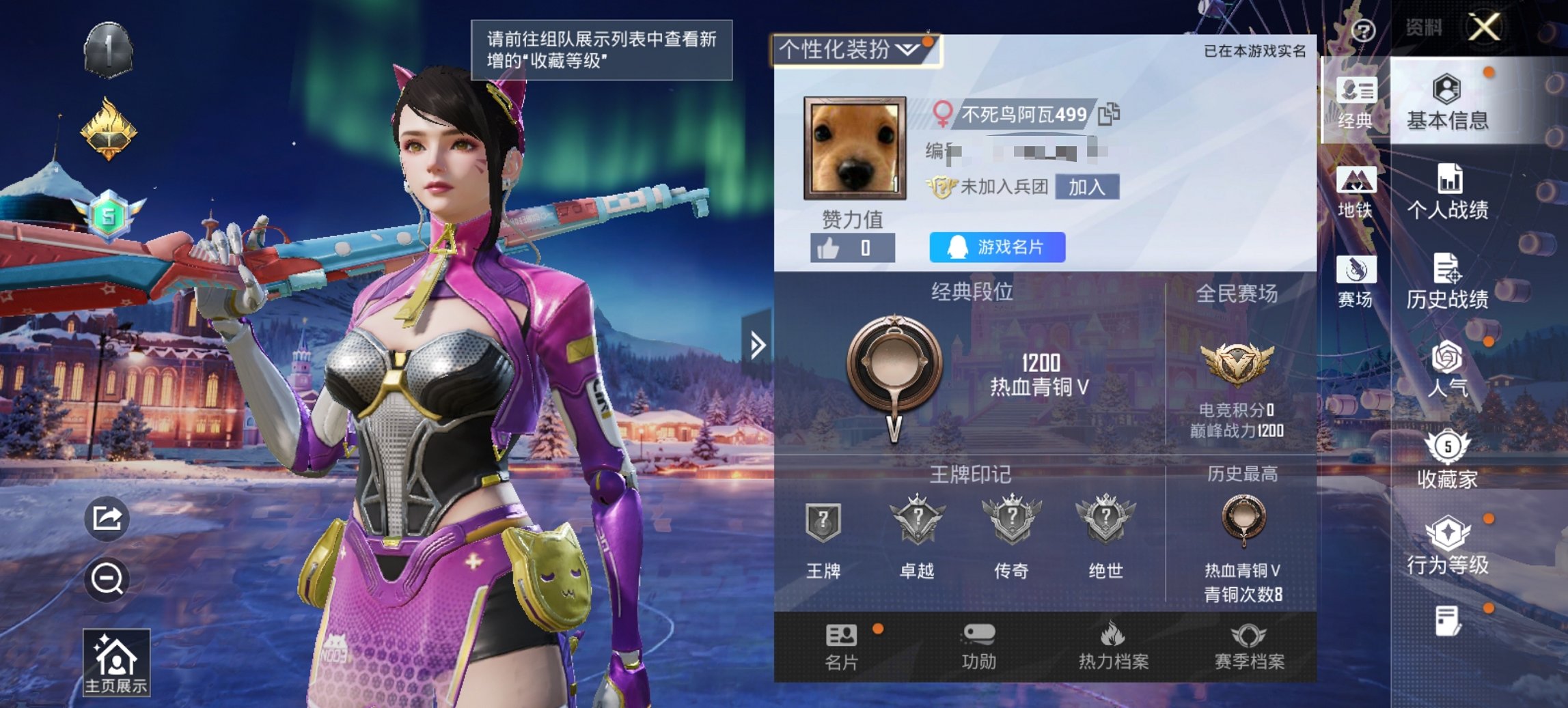 HPCMW3445873和平精英账号详情图3