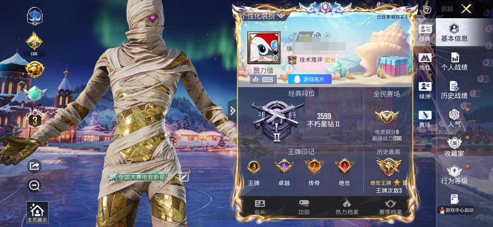 HPCMW3445868和平精英账号详情图9