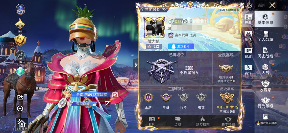 HPCMW3447281和平精英账号详情图3