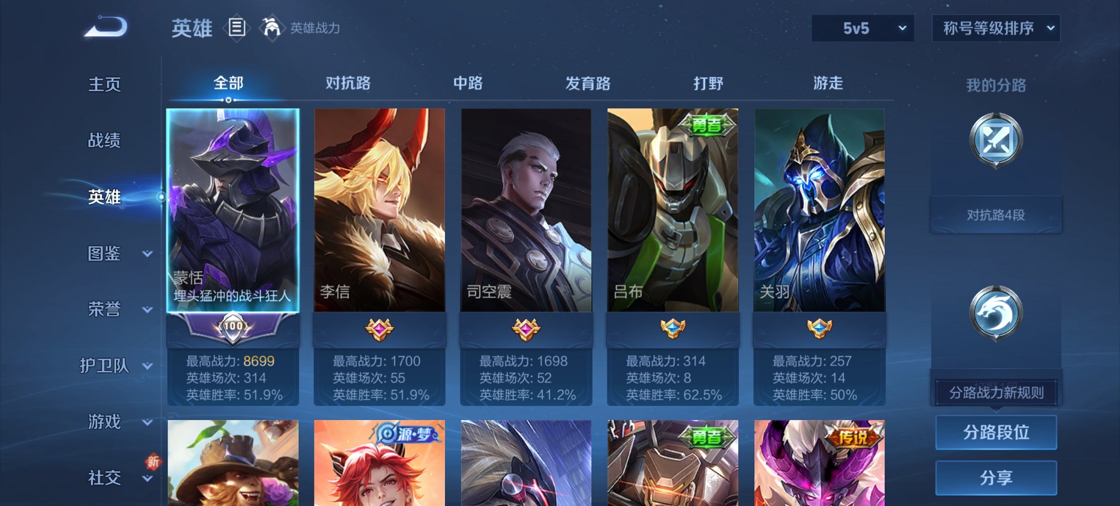 WZCMW3465088王者荣耀账号详情图8