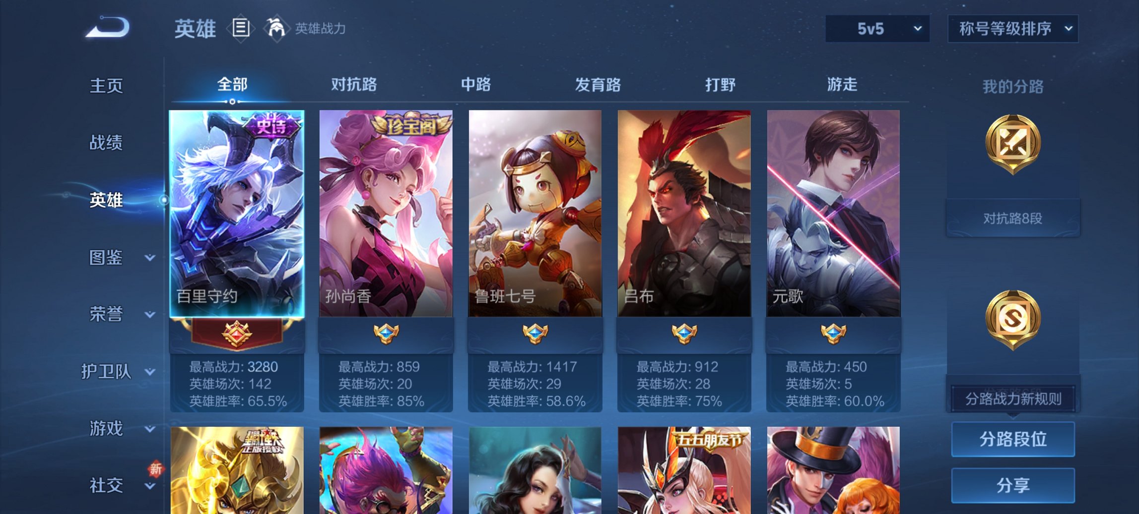 WZCMW3465099王者荣耀账号详情图7