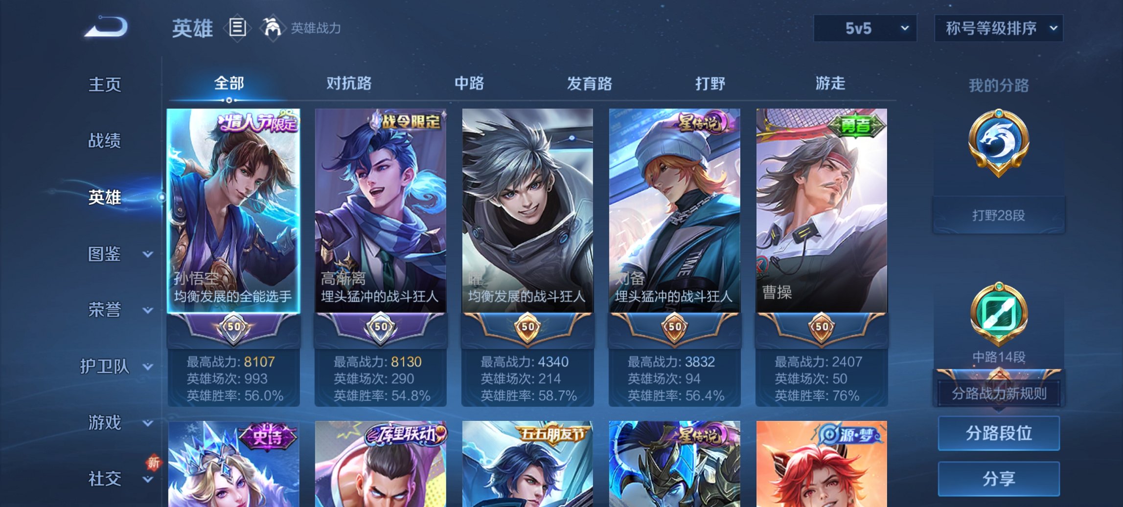 WZCMW3465050王者荣耀账号详情图8