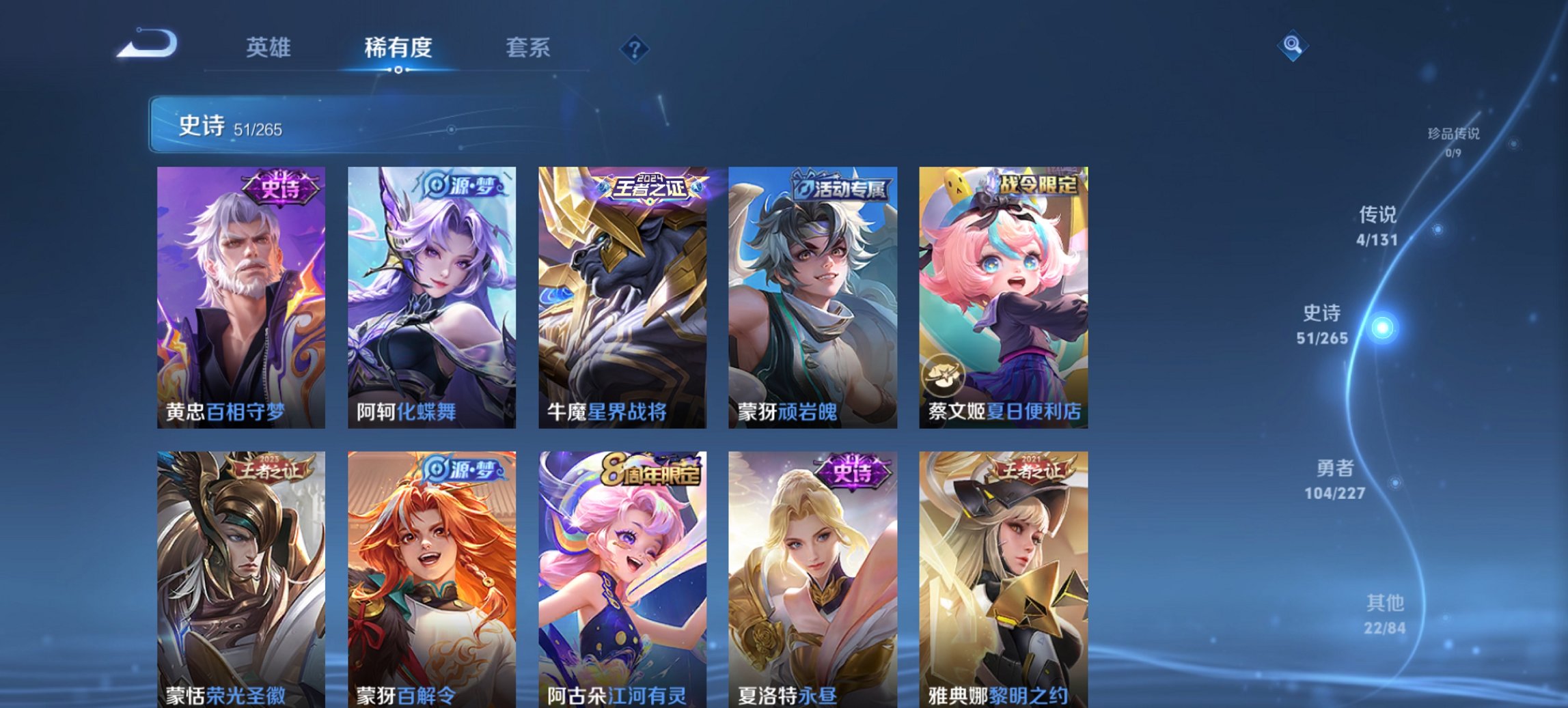 WZCMW3465093王者荣耀账号详情图5