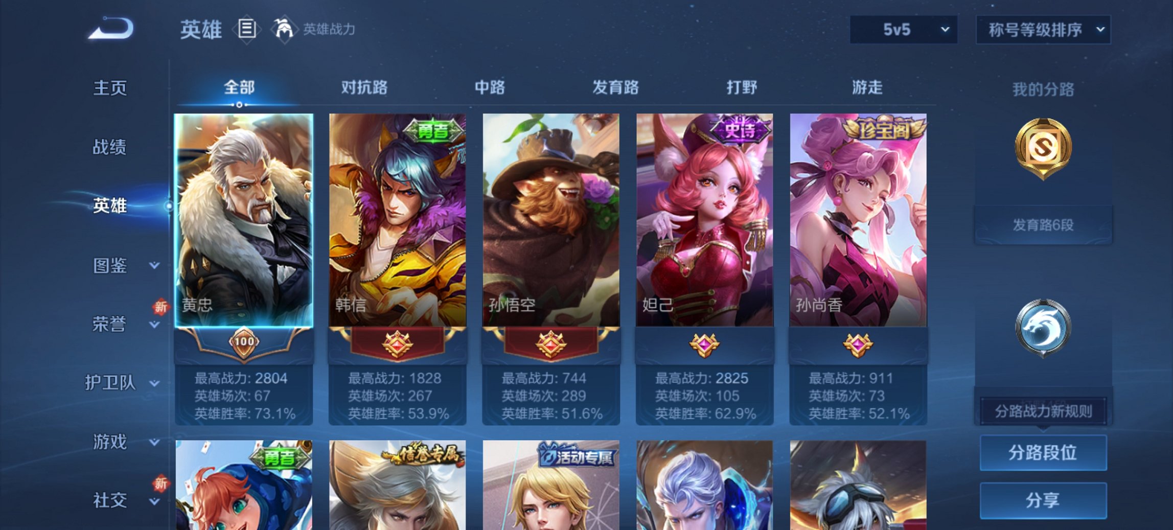 WZCMW3465111王者荣耀账号详情图4