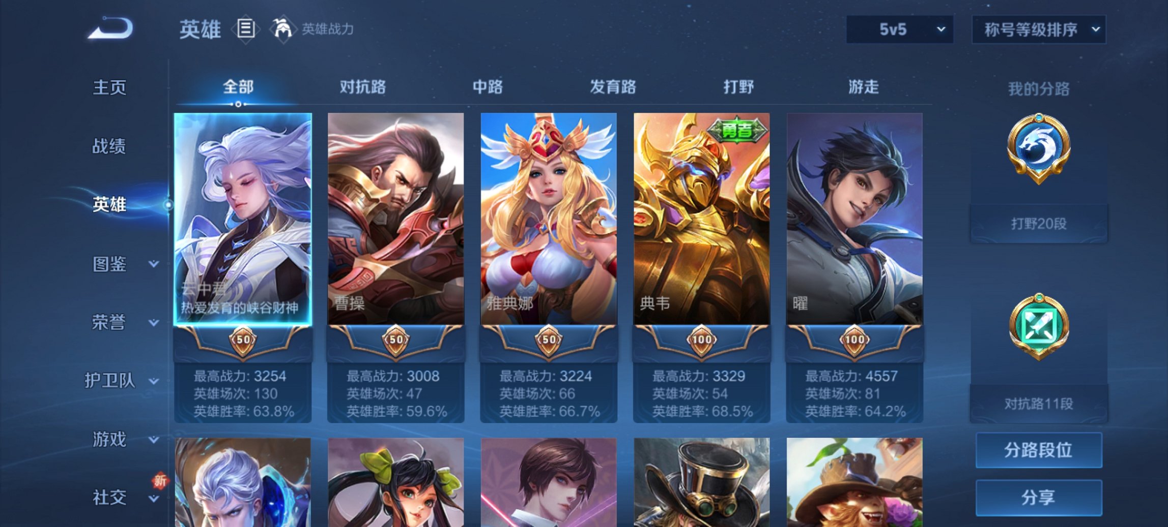 WZCMW3467270王者荣耀账号详情图2