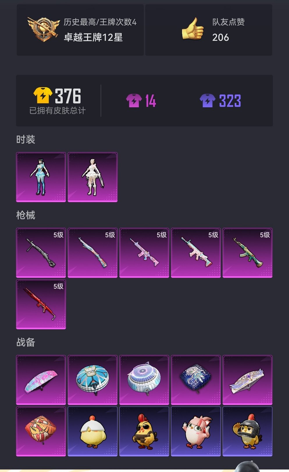 HPCMW3448197和平精英账号详情图14