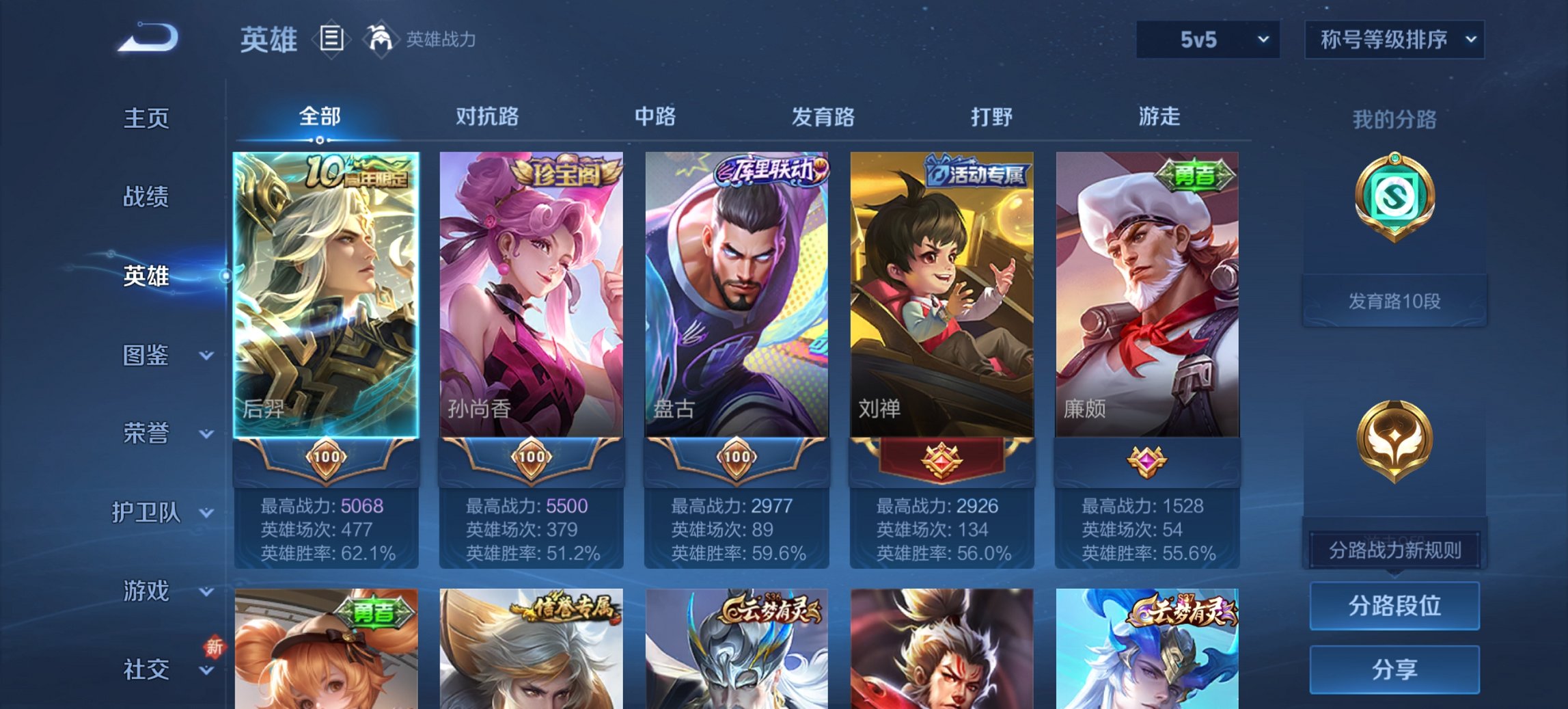 WZCMW3467292王者荣耀账号详情图6