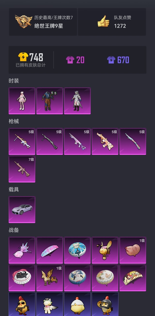 HPCMW3449261和平精英账号详情图20 HPCMW3449261和平精英账号详情图20