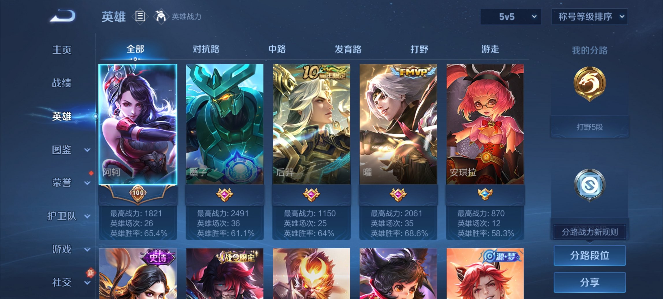 WZCMW3474587王者荣耀账号详情图4