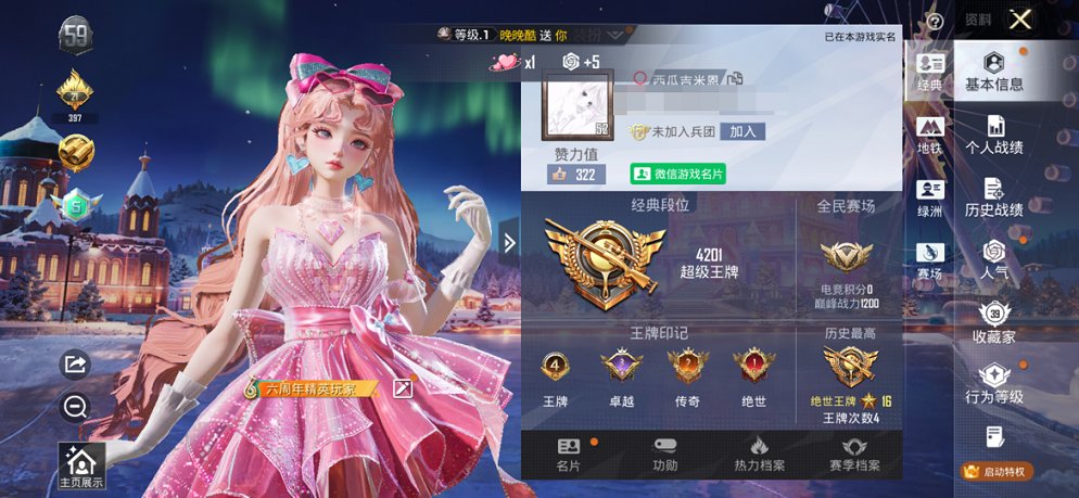 HPCMW3451498和平精英账号详情图11