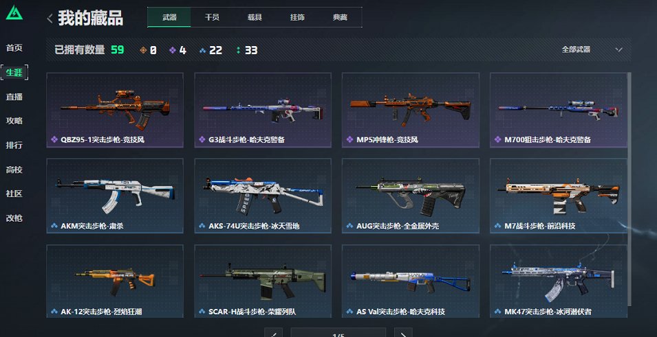 SJZCMW3101602三角洲行动账号详情图11