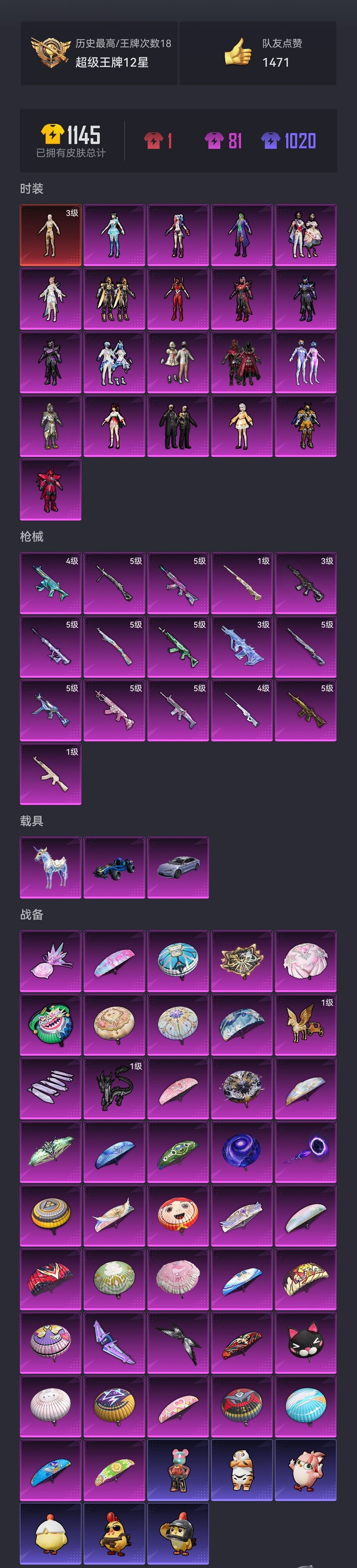 HPCMW3452417和平精英账号详情图30 HPCMW3452417和平精英账号详情图30