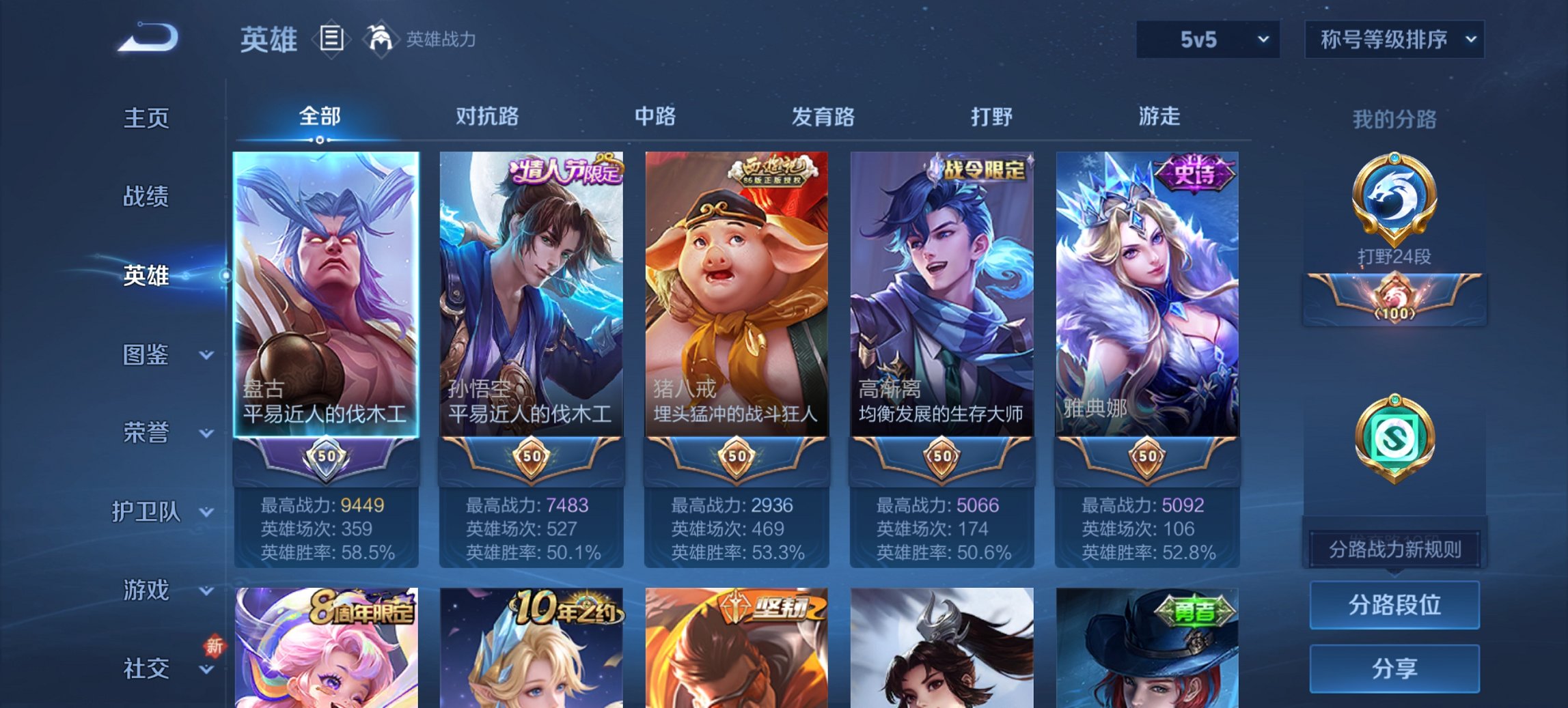 WZCMW3476272王者荣耀账号详情图9