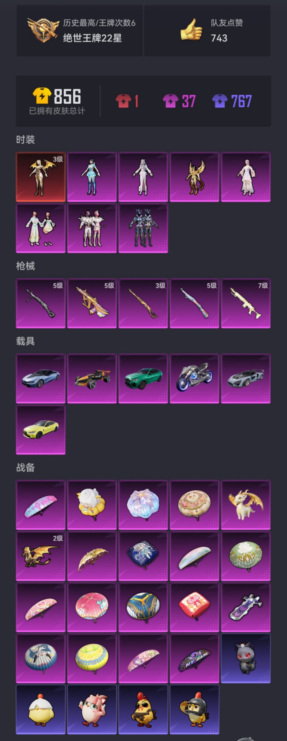 HPCMW3452406和平精英账号详情图20 HPCMW3452406和平精英账号详情图20