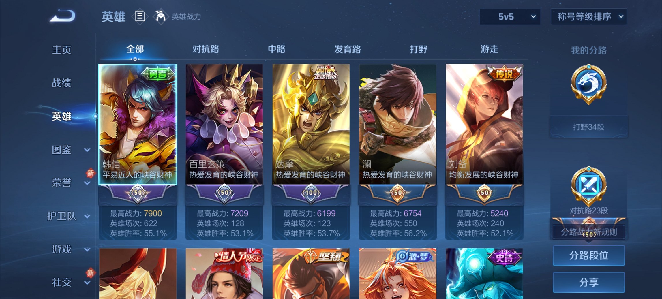 WZCMW3476327王者荣耀账号详情图3