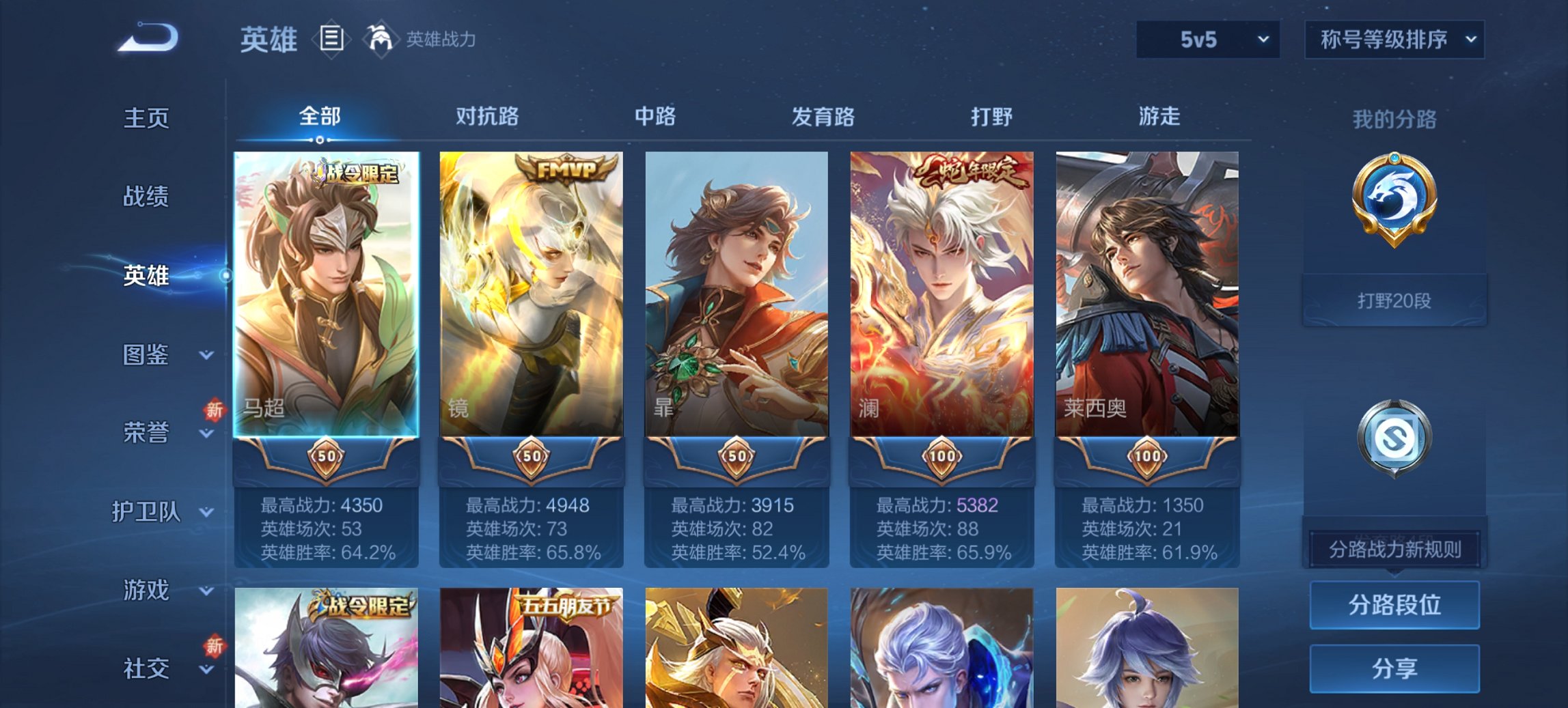 WZCMW3482050王者荣耀账号详情图4