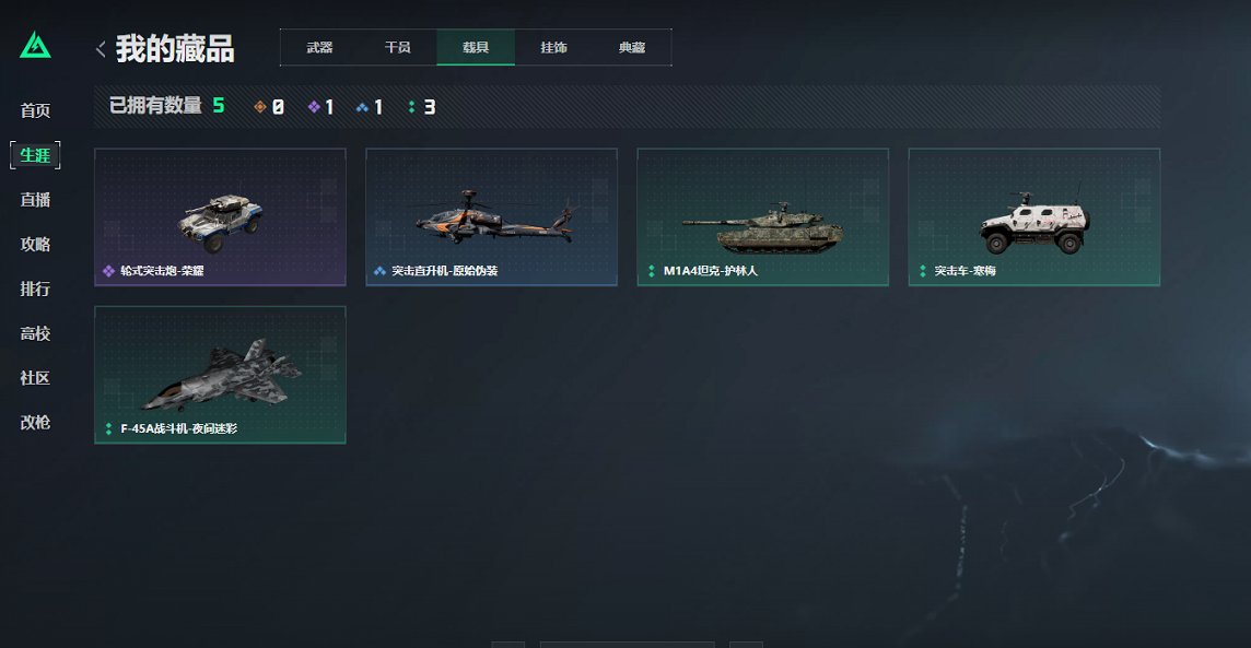 SJZCMW3103637三角洲行动账号详情图5