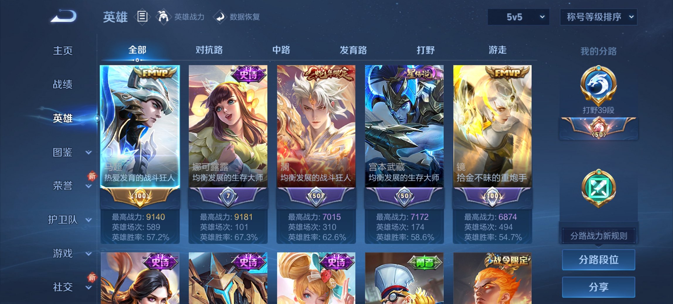 WZCMW487645王者荣耀账号详情图5