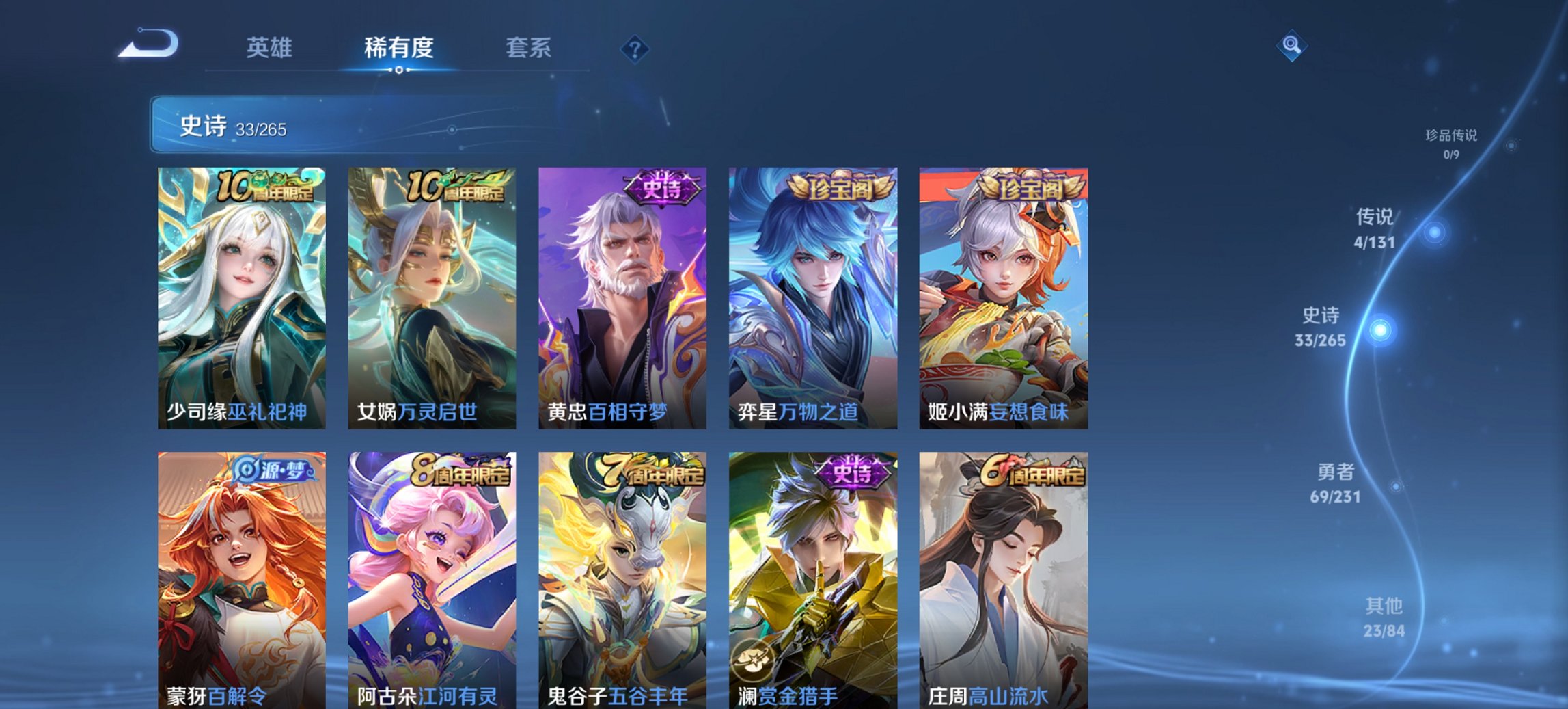 WZCMW411335王者荣耀账号详情图9