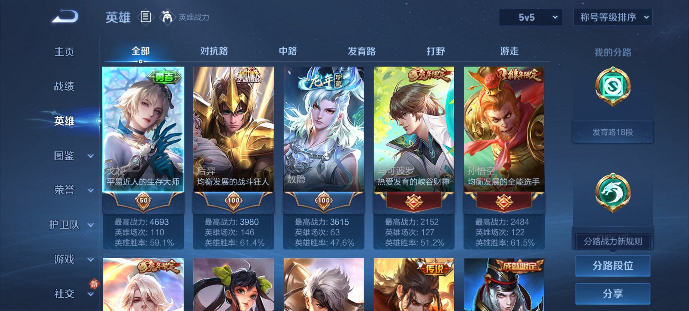 WZCMW461402王者荣耀账号详情图2