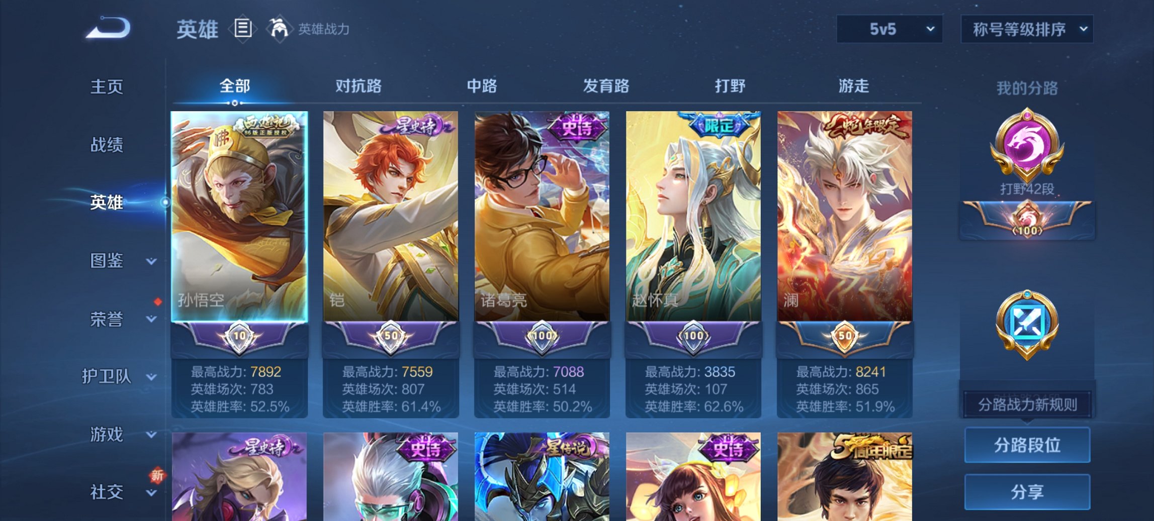 WZCMW411329王者荣耀账号详情图5